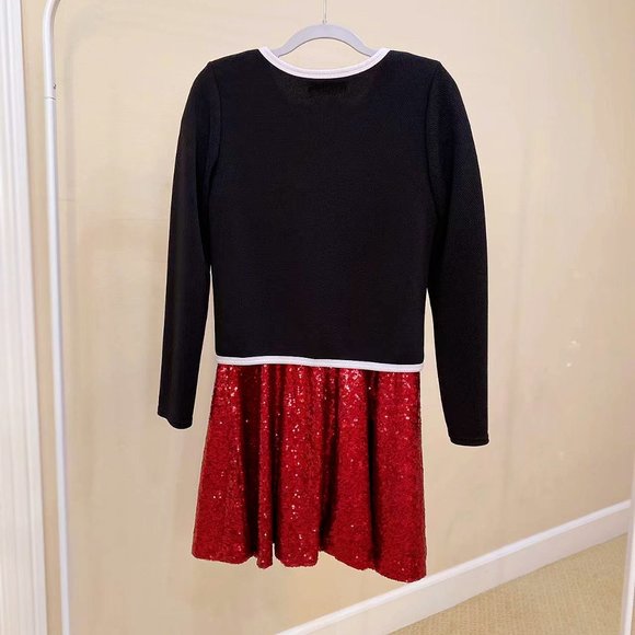 Black Long Sleeve Bow Embellished Crop Coat - Picture 5 of 5